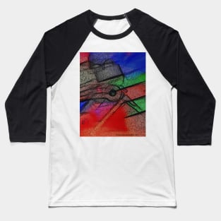 Thermal Landscape Baseball T-Shirt